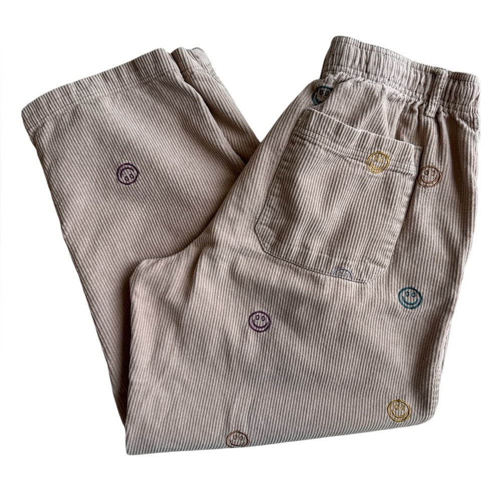 Urban Outfitters Smiley Face Corduroy Pants Size Large